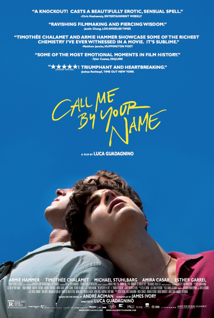 affiche film call me by your name WEB